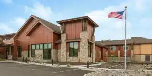 The front entrance to Sierra Basin