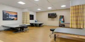 Part of the rehab gym at Sierra Basin